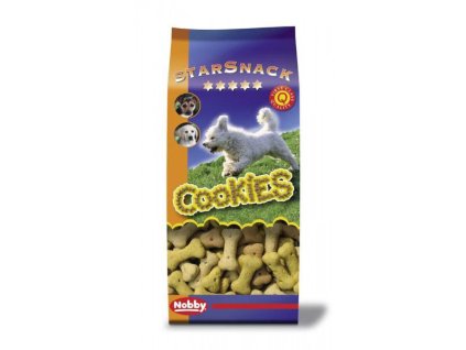 40263 nobby starsnack cookies bones pecene kosticky 500g