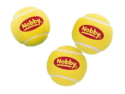 40431 nobby tenisovy micek 6 cm 3 ks