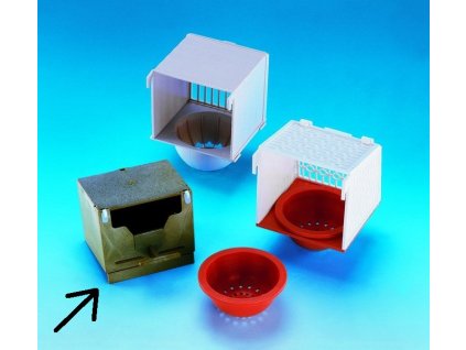 40440 nobby exoticke hnizdo zelene s drzakem 14 8 x 13 4 x 12 2 cm