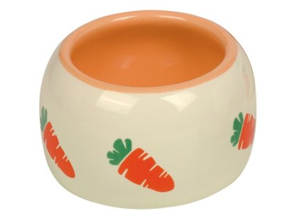 40764 nobby carrot keramicka miska pro hlodavce 125ml