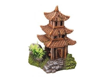 41109 nobby akvarijni dekorace asijsky chram 10 x 9 x 14 5 cm