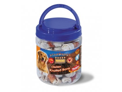 41238 nobby starsnack barbecue kyblik pamlsky uzliky s kuretem 400g