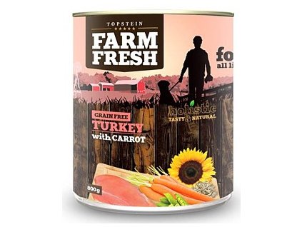 Farm Fresh TURKEY with CARROT (Farm Fresh Turkey With Carrot   6X800g -)