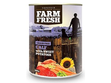Farm Fresh CALF with SWEET POTATOES (Farm Fresh Calf With Sweet Potatoes   6X400g -)