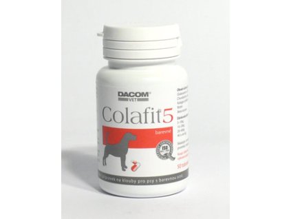 Colafit 5 Pro Barevné Psy (Colafit 5 na klouby pro psy barevné 100tbl -)