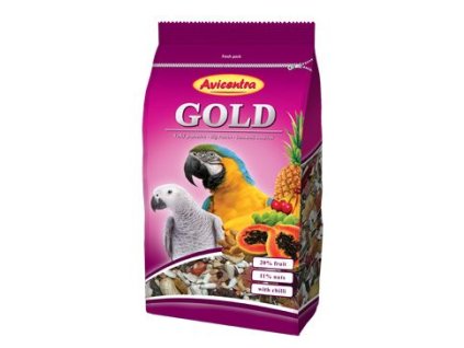 426 avicentra velky papousek gold 850g