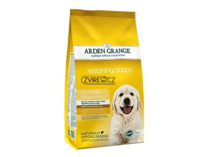 Arden Grange Weaning/Puppy rich in fresh Chicken & Rice (Arden Grange Weaning/Puppy Rich In Fresh Chicken & Rice   6Kg -)