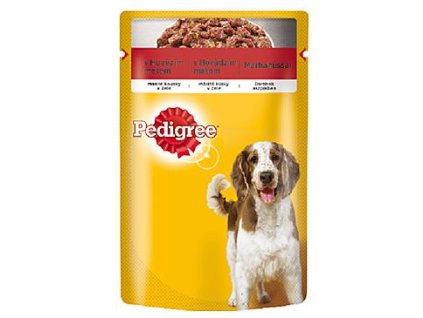 4467 pedigree kapsa adult hovezi v zele 100g