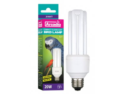45816 arcadia bird lamp compact 20w 20w 15 cm