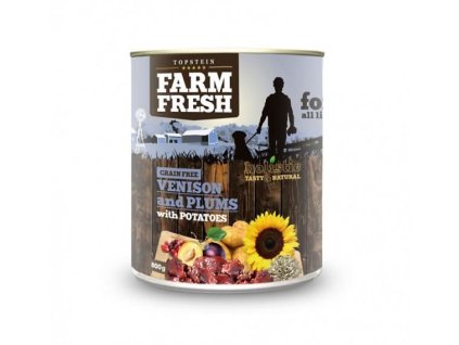 Farm Fresh VENISON and plums with potatoes (Farm Fresh VENISON and plums with potatoes 400g -)