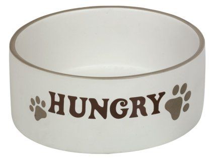 Nobby Hungry Keramická Matná Miska Krémová