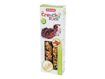 47001 pochoutka crunchy stick arasidy oves pro morce zolux