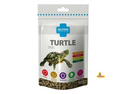 56571 nutrin aquarium turtle sticks sacek70g