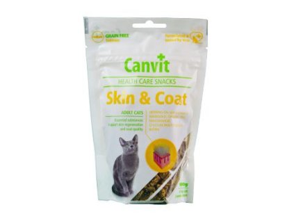 48528 canvit snacks cat skin coat 100g