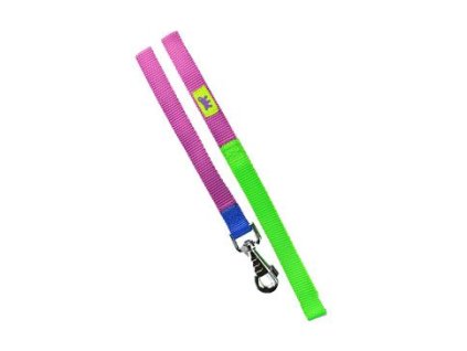 48939 voditko nylon club g 20mmx120cm fialovo zelene fp 1ks