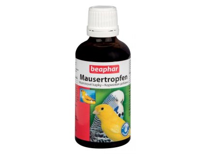 49863 beaphar mausertropfen vitamin pro ptaky 50 ml