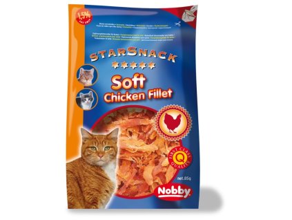 5070 nobby starsnack soft chicken pamlsky pro kocku susene kureci kousky 85g