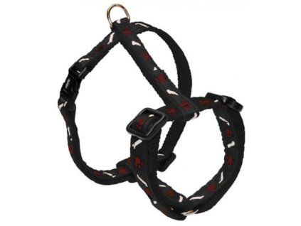 Nobby Mini Textilní Postroj 20-35Cm / 10Mm Černý