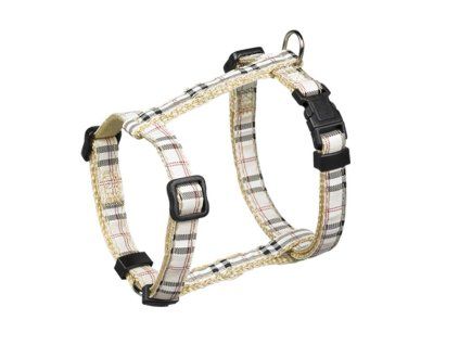 Nobby Tartan Postroj 20-35Cm Béžová