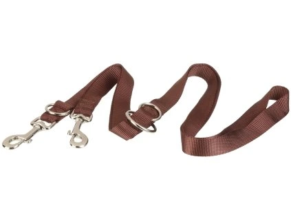 Nobby Classic Vodítko Nylon 200Cm / 25Mm Hnědá