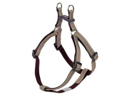 Nobby Soft Grip Postroj Nylon 30-40Cm / 10Mm Béžová