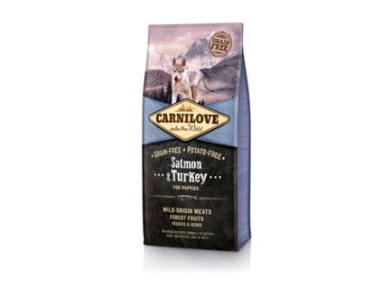 Carnilove Dog Salmon & Turkey for Puppies NEW (Carnilove Dog Salmon & Turkey for Puppies 12kg -)