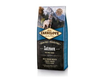 Carnilove Dog Salmon for Adult  NEW (Carnilove Dog Salmon For Adult  New 2x12Kg -)