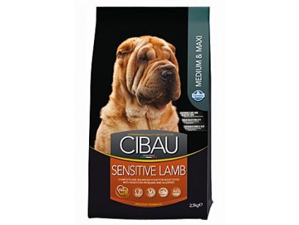CIBAU Adult Sensitive Lamb&Rice (CIBAU Adult Sensitive Lamb&Rice 12kg+2kg ZDARMA -)