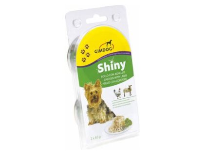 Gimdog konz. ShinyDog kuře/jehně 2x85g