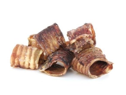 Hrtan sušený (NATURECA pochoutka Jehněčí hrtany sušené 250g -)