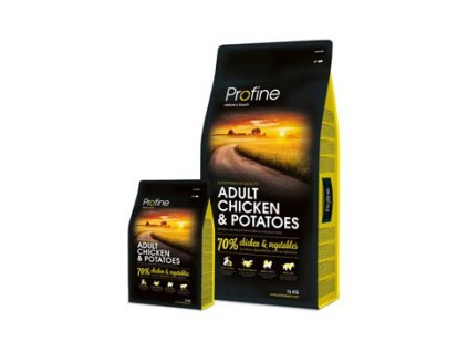 Profine NEW Dog Adult Chicken & Potatoes (Profine NEW Dog Adult Chicken & Potatoes 3 kg -)