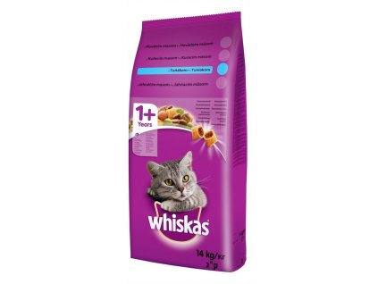 Whiskas Dry s Tuňákem (Whiskas Dry s tuňákem 14kg -)