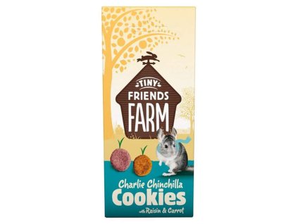 64182 supreme tiny farm snack charlie cookies cincila 120 g