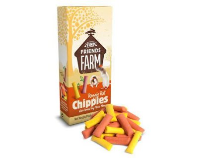64191 supreme tiny farm snack reggie chippies potkan 120 g