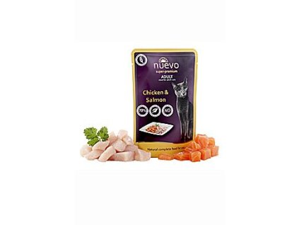 6474 nuevo kocka kapsa adult kure a losos 85g