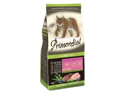 65073 primordial gf cat kitten duck turkey 2kg