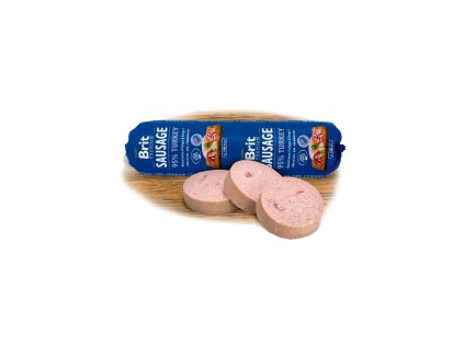 65079 brit sausage turkey pea 800g