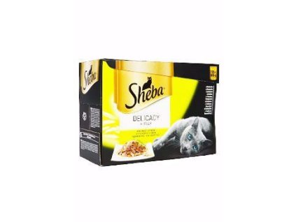 65088 sheba kapsa drubezi vyber v zele 12x100g