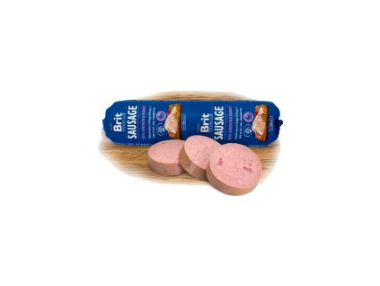 65103 brit sausage chicken rabbit 800g