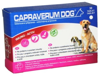 65184 capraverum dog imuno aktiv 30tbl