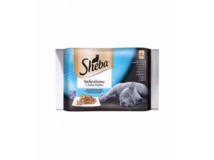 65205 sheba kapsa selection rybi stavnaty vyber 4x85g