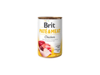 70740 brit dog konz pate meat chicken 400g