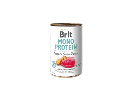 70761 brit dog konz mono protein tuna sweet potato 400g