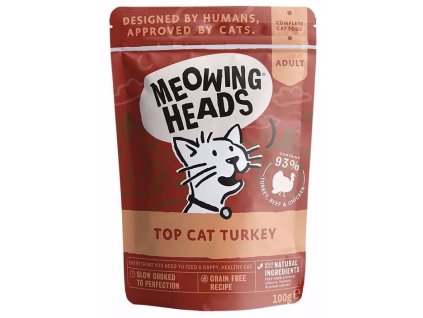 74205 meowing heads top cat turkey kapsicka 100g