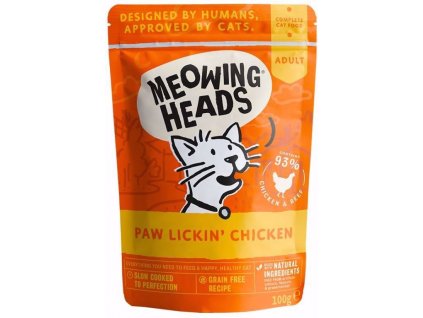 74247 meowing heads paw lickin chicken kapsicka 100g