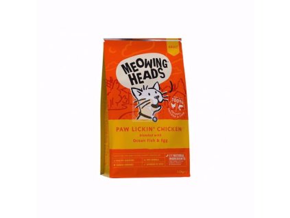 MEOWING HEADS Paw Lickin’ Chicken (MEOWING HEADS Paw Lickin’ Chicken 1,5kg -)