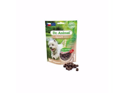 74829 pochoutka dr animal sportline bazant 100g