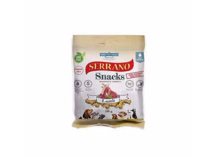 74847 serrano snack for dog lamb 100g