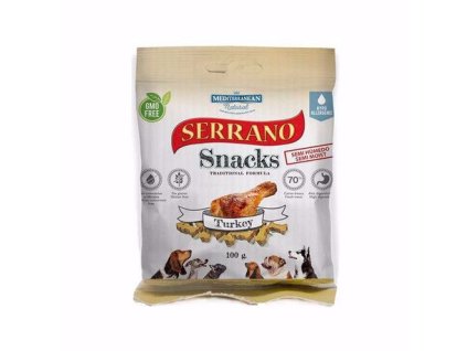 74910 serrano snack for dog turkey 100g