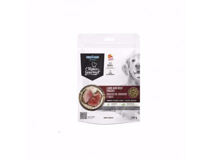 75114 tapas gourmet snack for dog lamb and beef 190g